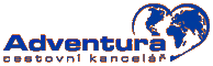 Logo cestovní kanceláře: Adventura