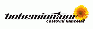 Logo cestovní kanceláře: Bohemian tour
