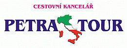 Logo cestovní kanceláře: Petra Tour