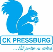 Logo cestovní kanceláře: Pressburg