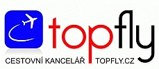 Logo cestovní kanceláře: Top Fly