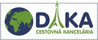 Logo cestovní kanceláře: Daka