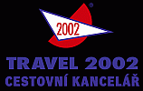 Logo cestovní kanceláře: Travel 2002